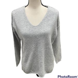 LOGG wool blend v-neck sweater Size S